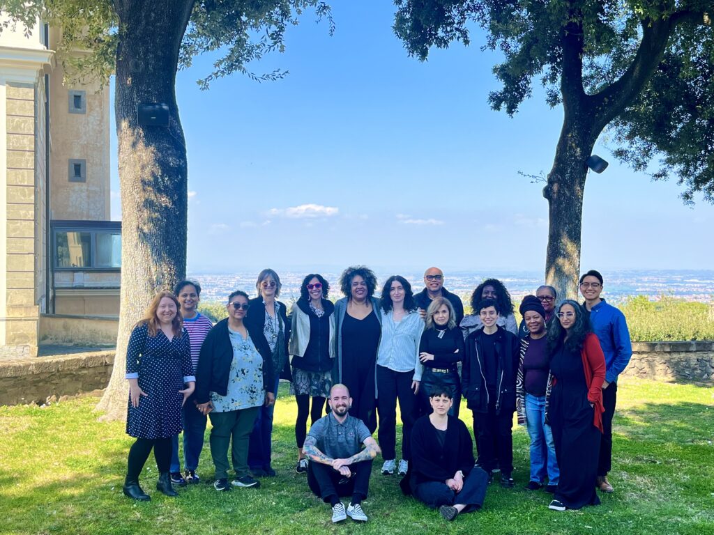 Picture caption: l-r (standing): Kathryn Derfler, Mansi Hitesh, Kharnita Mohamed, Danilyn Rutherford, Miriam Ticktin, Cara Page, ​​Googie Karrass, Damien Sojoyner, Fabiola Lopez-Duran, Christelle Gomis, R. Sanchez-Rivera, Donna Auston, Evelynn Hammonds, Sameena Mulla, Andrew Wooyoung Kim. (seated): Ris Rodina, Cassandra Hartblay, (not pictured): Dána-Ain Davis